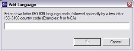 Specifying a language